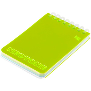 Блокнот А7 80л. на мягком гребне BG "Neotone", желтый